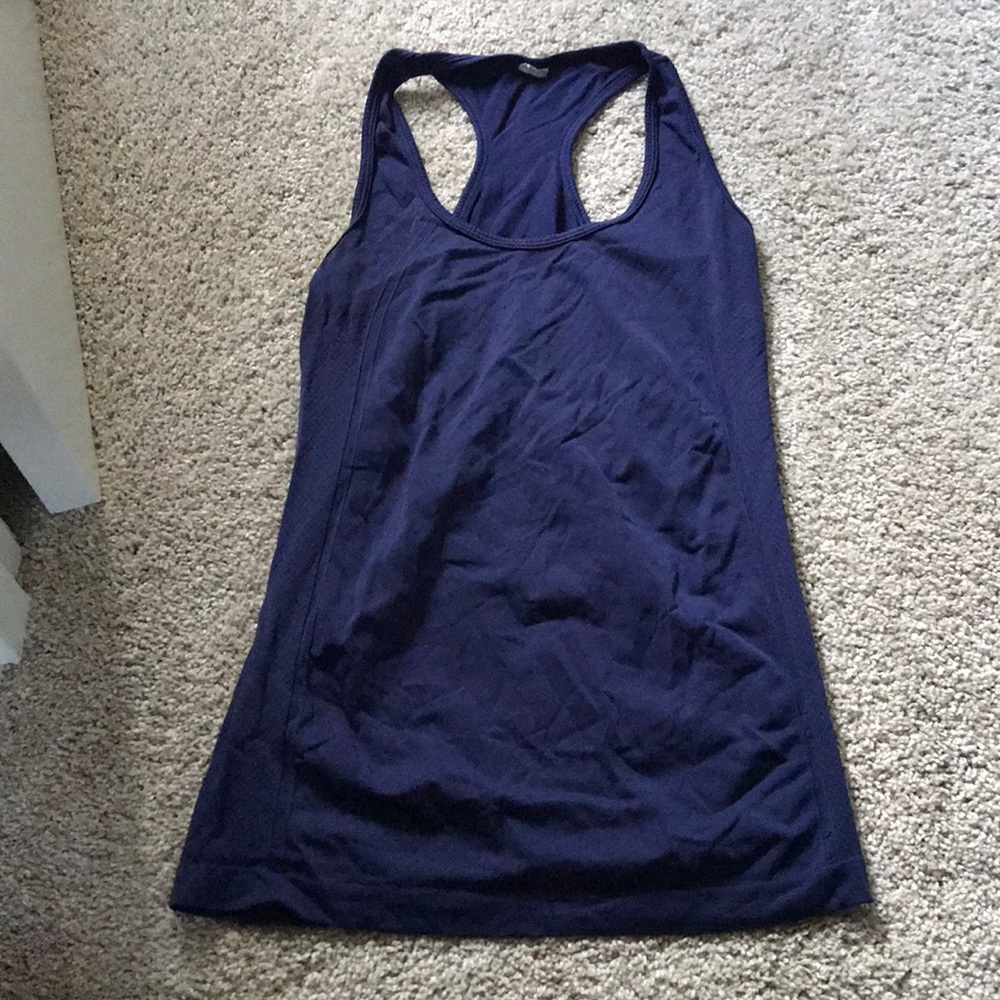 Blue Workout Top
